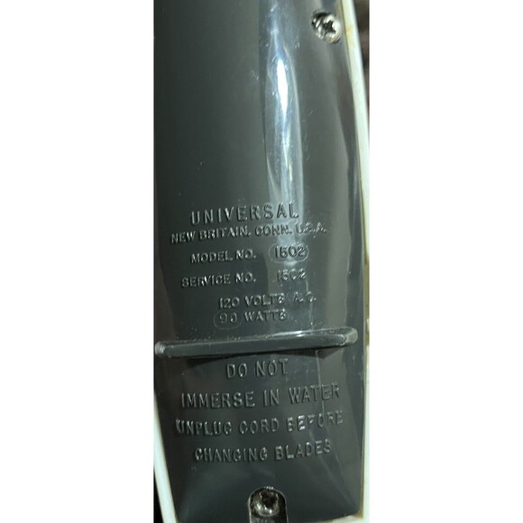 Electric Knife Slice Carve Stainless Steel + Case Universal Vintage Made in USA - Picture 15 of 15